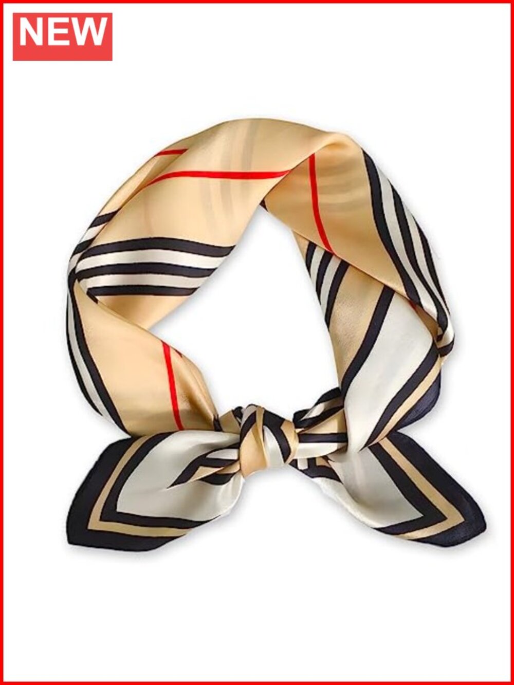 100% Mulberry Silk Scarf Square Neck Hair Head Wrap Hand Rolled